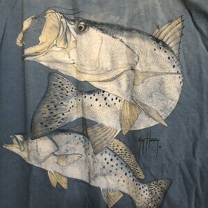 Guy Harvey Bluewater T-Shirt Shortsleeve Medium